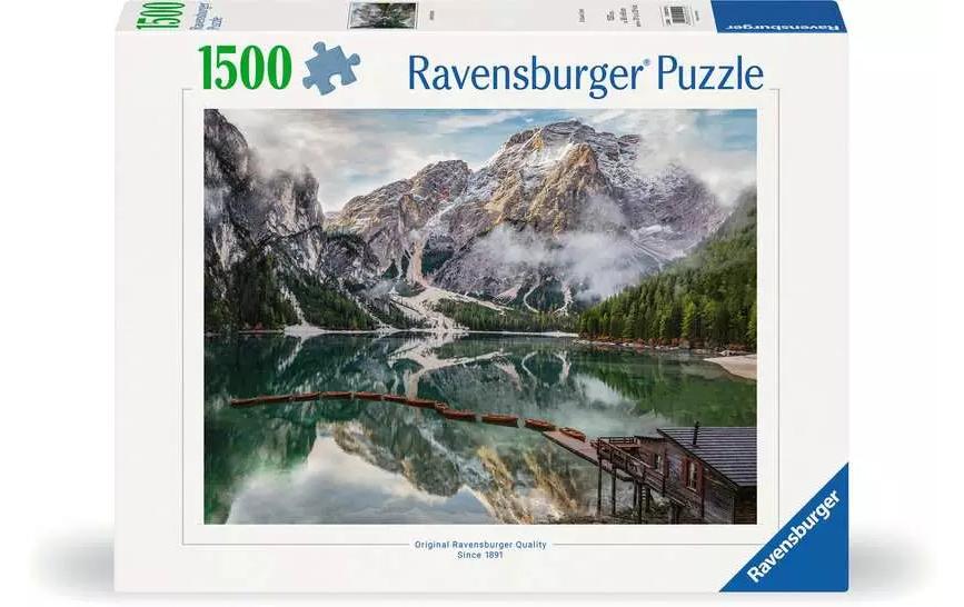 Ravensburger Puzzle Pragser Wildsee – 1500 Teile – 70 × 50 cm – ab 14 J.