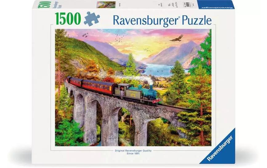 Ravensburger Puzzle Landschaft – 1500 Teile – 80 × 60 cm – ab 14 Jahren – Karton – Mehrfarbig