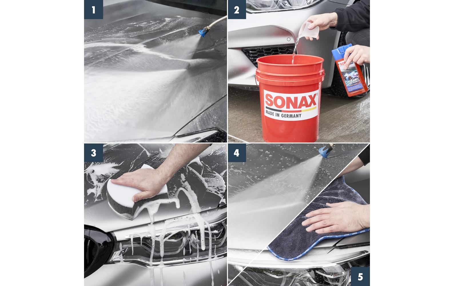 Sonax XTREME Shampoo Ceramic Active – für Aussen – 500 ml – 1 Stk.