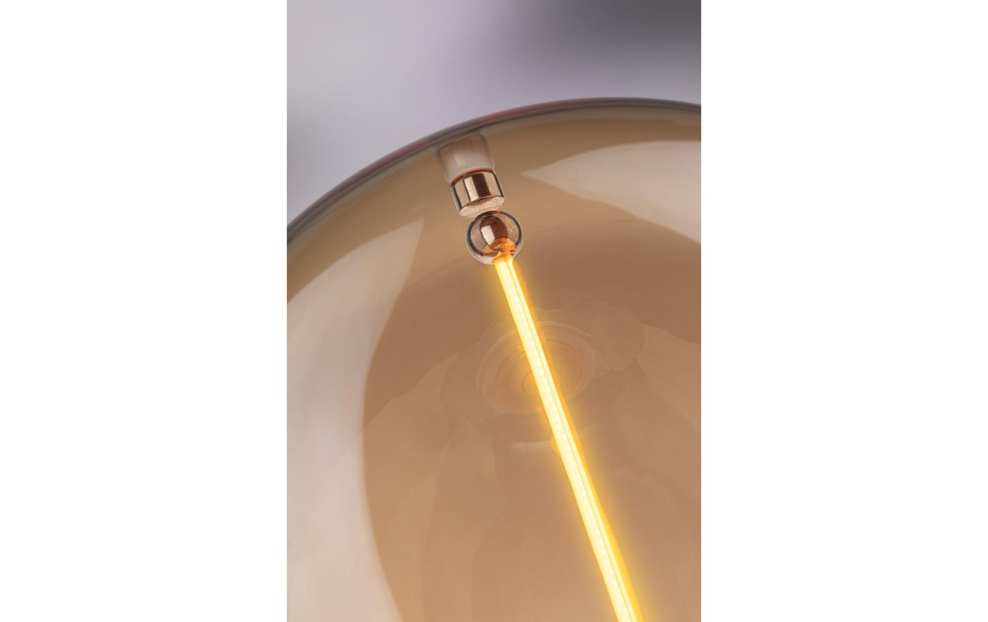 Paulmann LED-Leuchtmittel E27 Kolbenform – Warmweiss 1800 K, 140 lm, 2,8 W – IP20 – 1 Stk., Gold, Glas