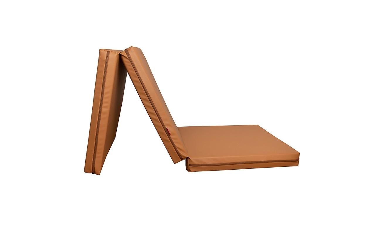 BenchK Fitnessmatte – 60 × 180 cm, 8 cm dick – braun