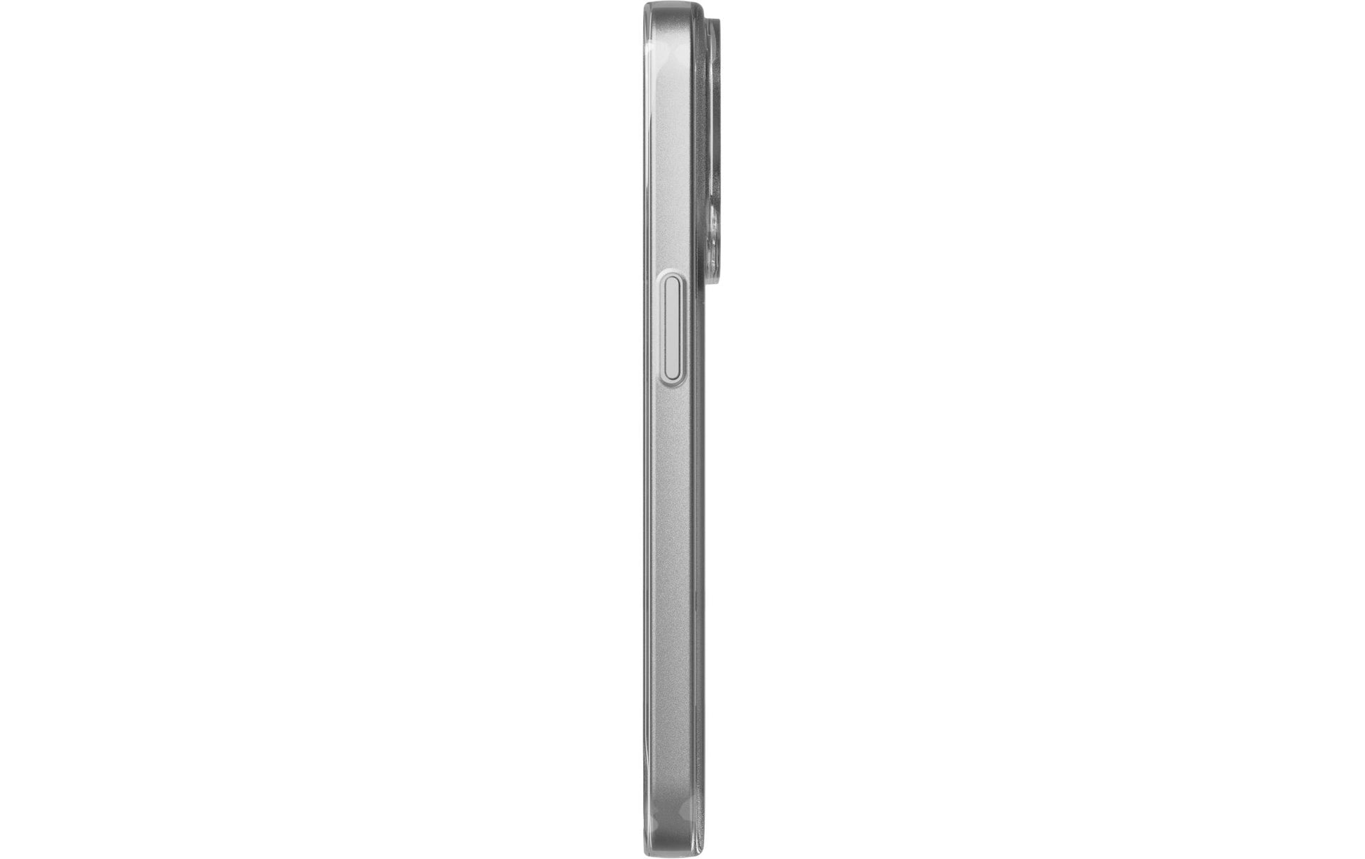 Nudient – Backcover – für Apple iPhone 15 Pro – transparent – recycelbarer Kunststoff – MagSafe-kompatibel