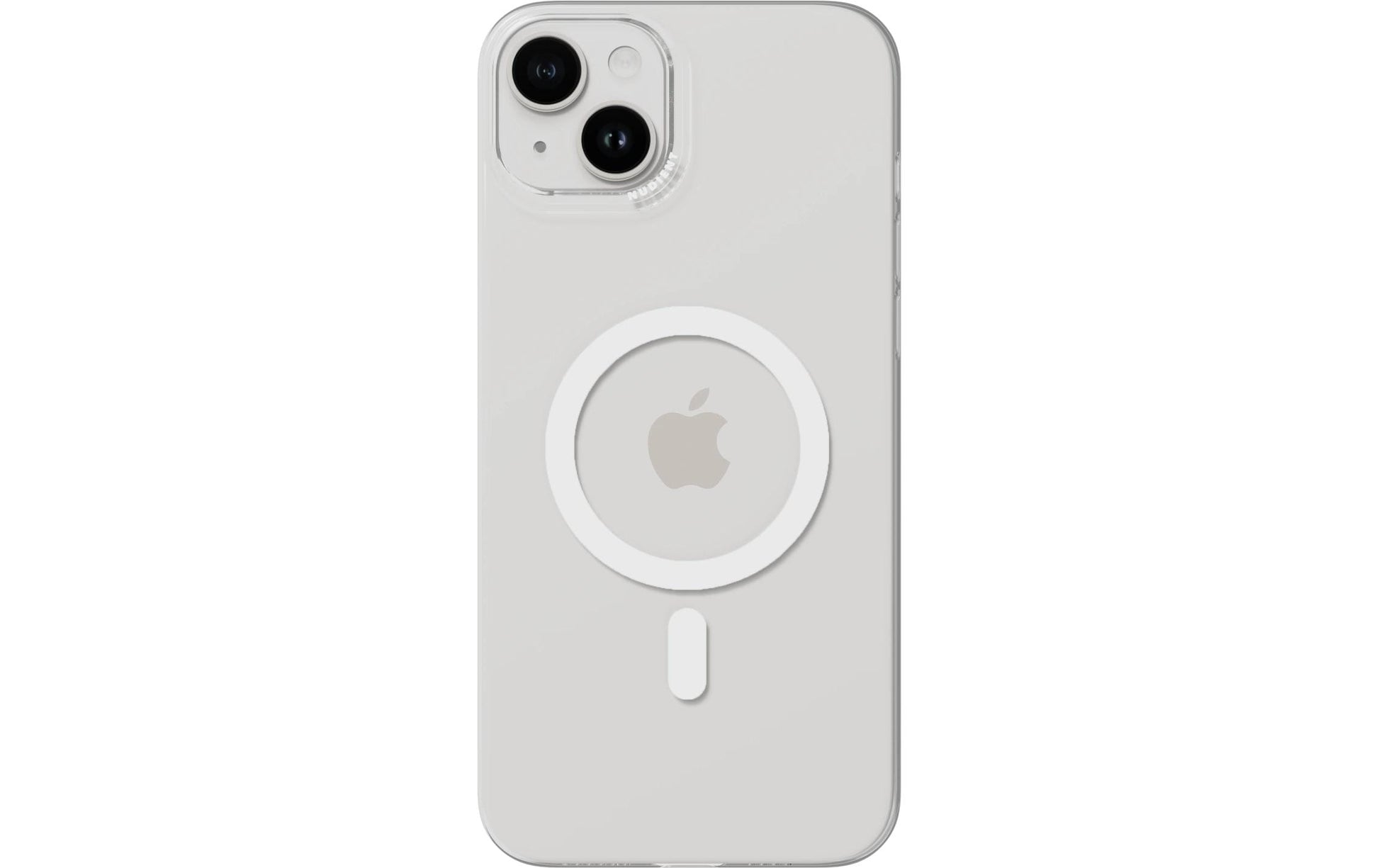 Nudient – Backcover – für Apple iPhone 15 Plus – transparent – MagSafe-kompatibel