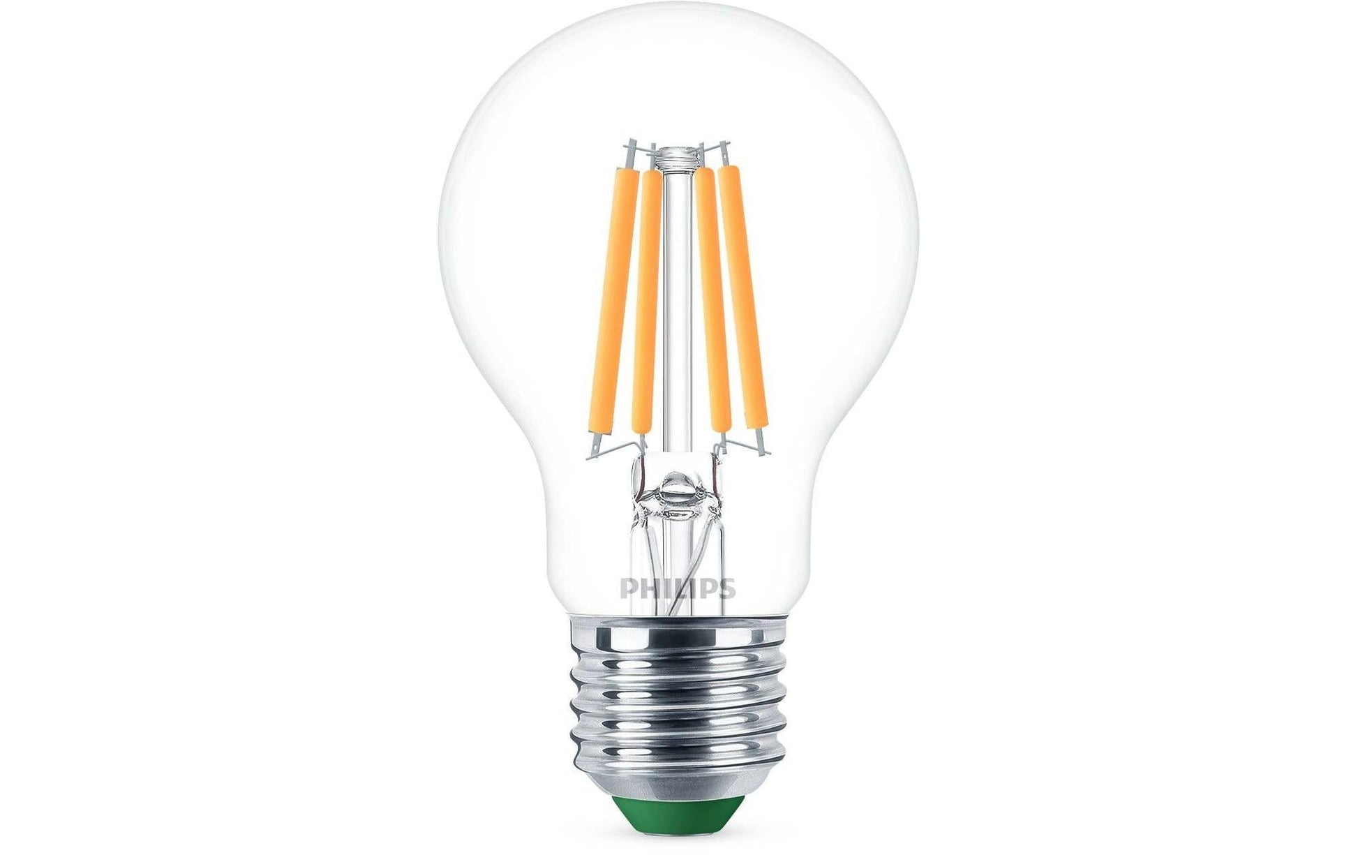 Philips Leuchtmittel E27 – 640 lm, 2700 K – Transparent