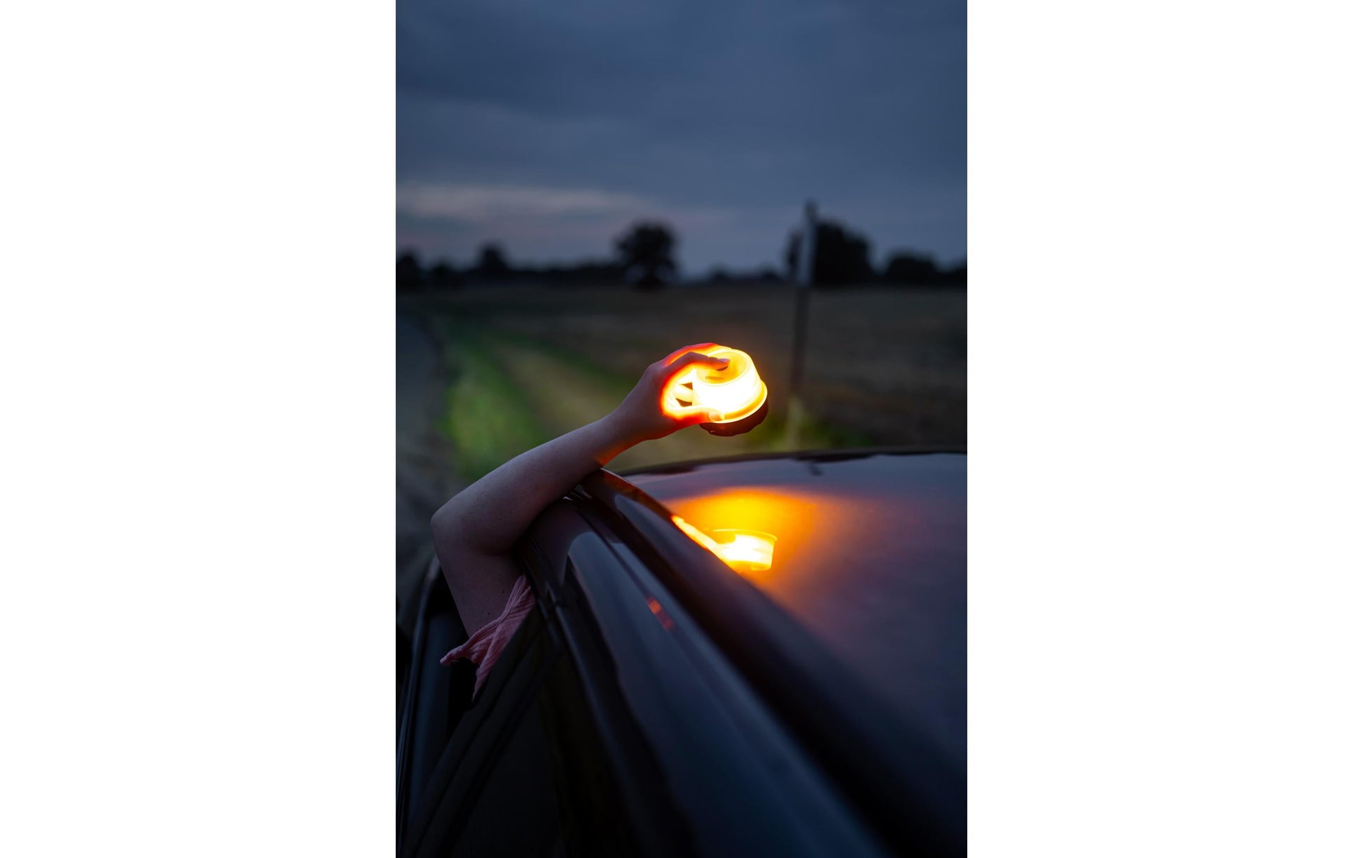 Osram Warn- und Sicherheitsleuchte – TA20 – Orange – 91 × 77 mm – IP54, 2,2 W – LED – für Personenwagen