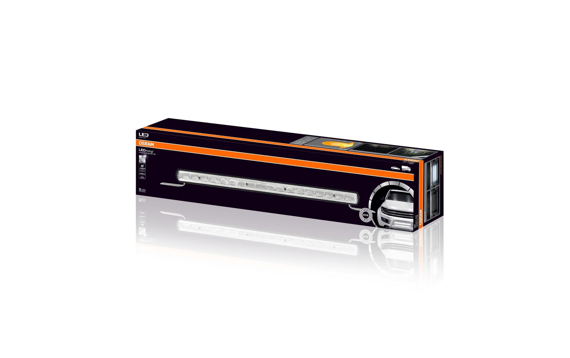 Osram Arbeitsstrahler LEDriving LIGHTBAR SX500-CB – 63,7 cm – 3 900 lm, 4 500 W – Kaltweiss, 6000 K – IP69K