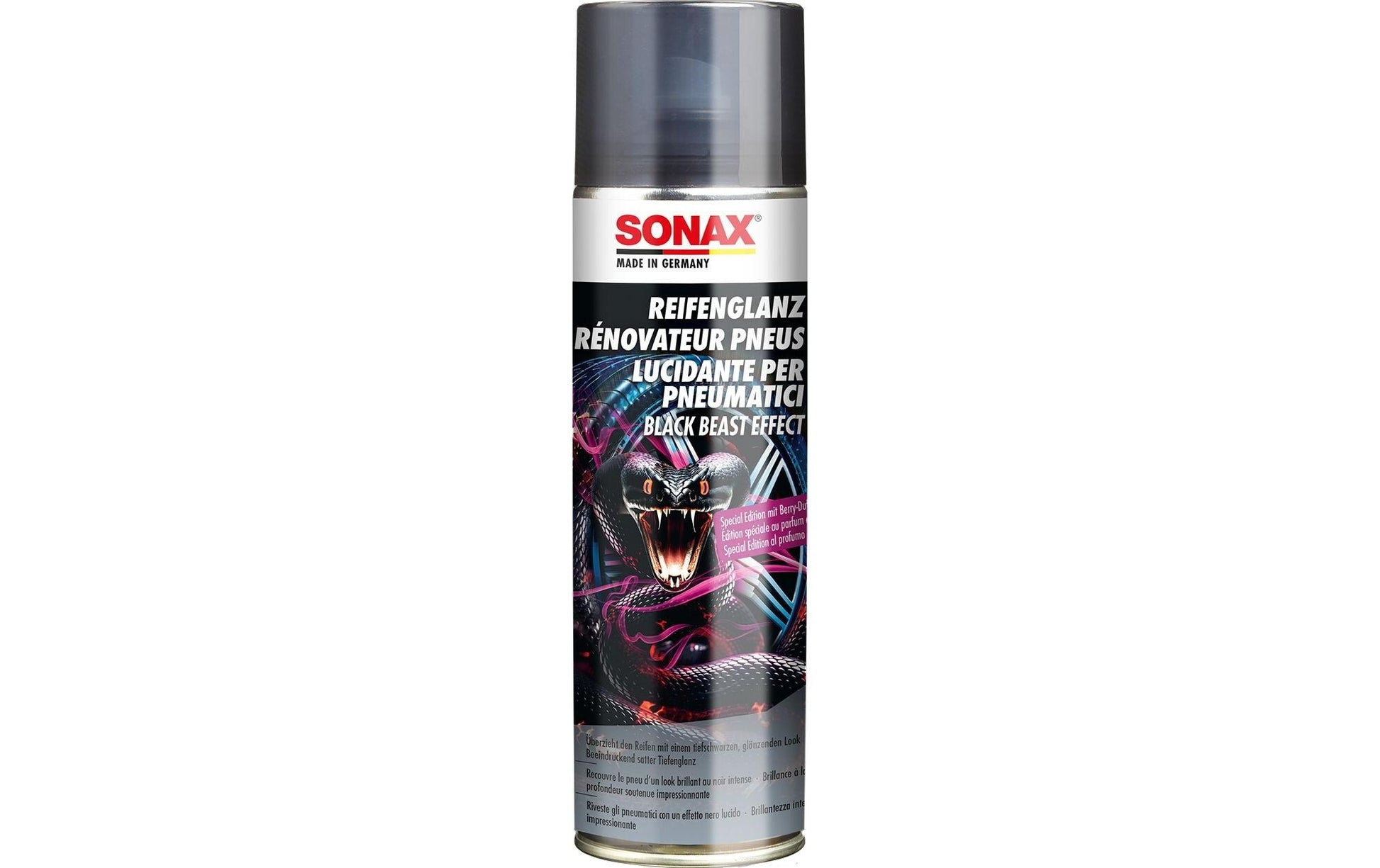 Sonax Felgenreiniger – für Felgen & Reifen – inkl. Reifenglanz-Spray