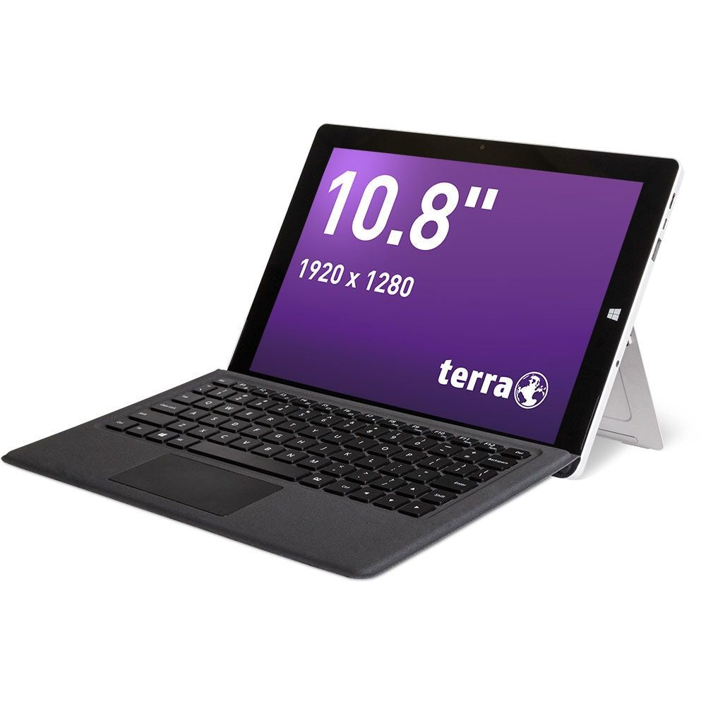 TERRA Type Cover Pad 1062 – Tastatur, US-Layout (EN), mit Touchpad