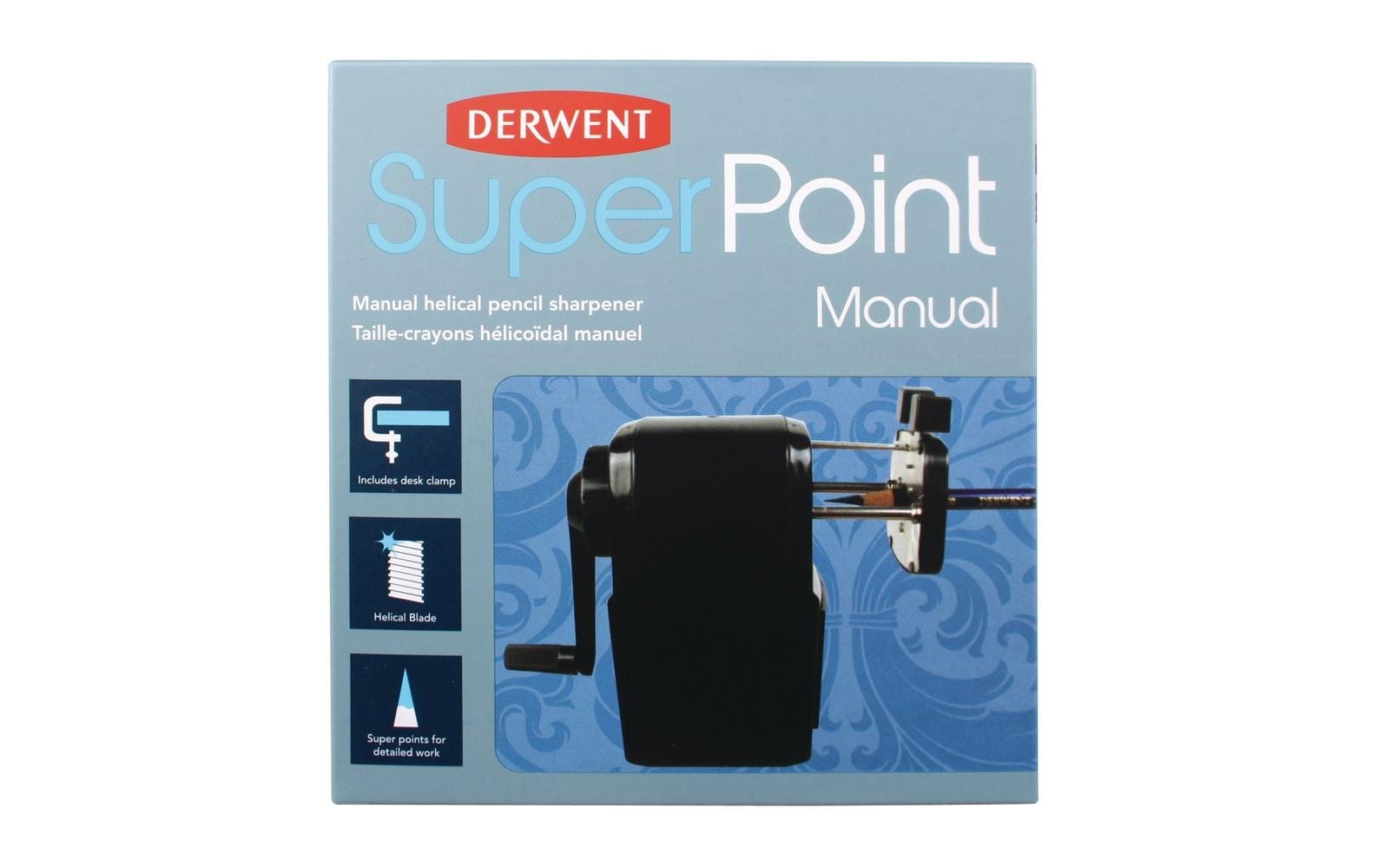 Derwent Spitzdose – für Ø bis 8 mm – Kunststoff – schwarz
