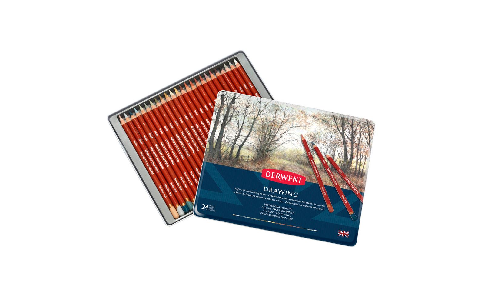 Derwent Buntstifte Professional – 24 Farben