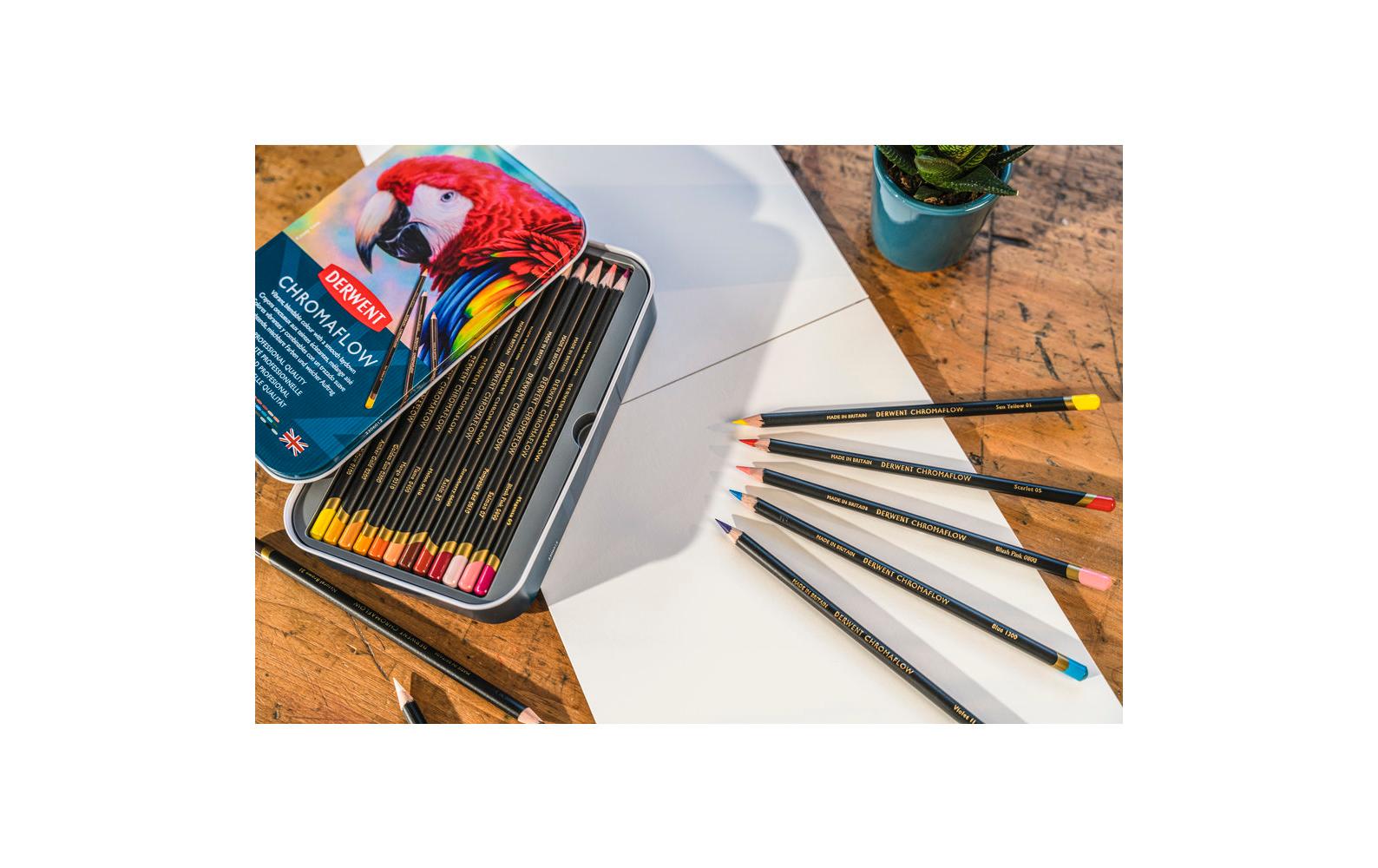 Derwent Aquarellfarbstifte – 12 Stk.