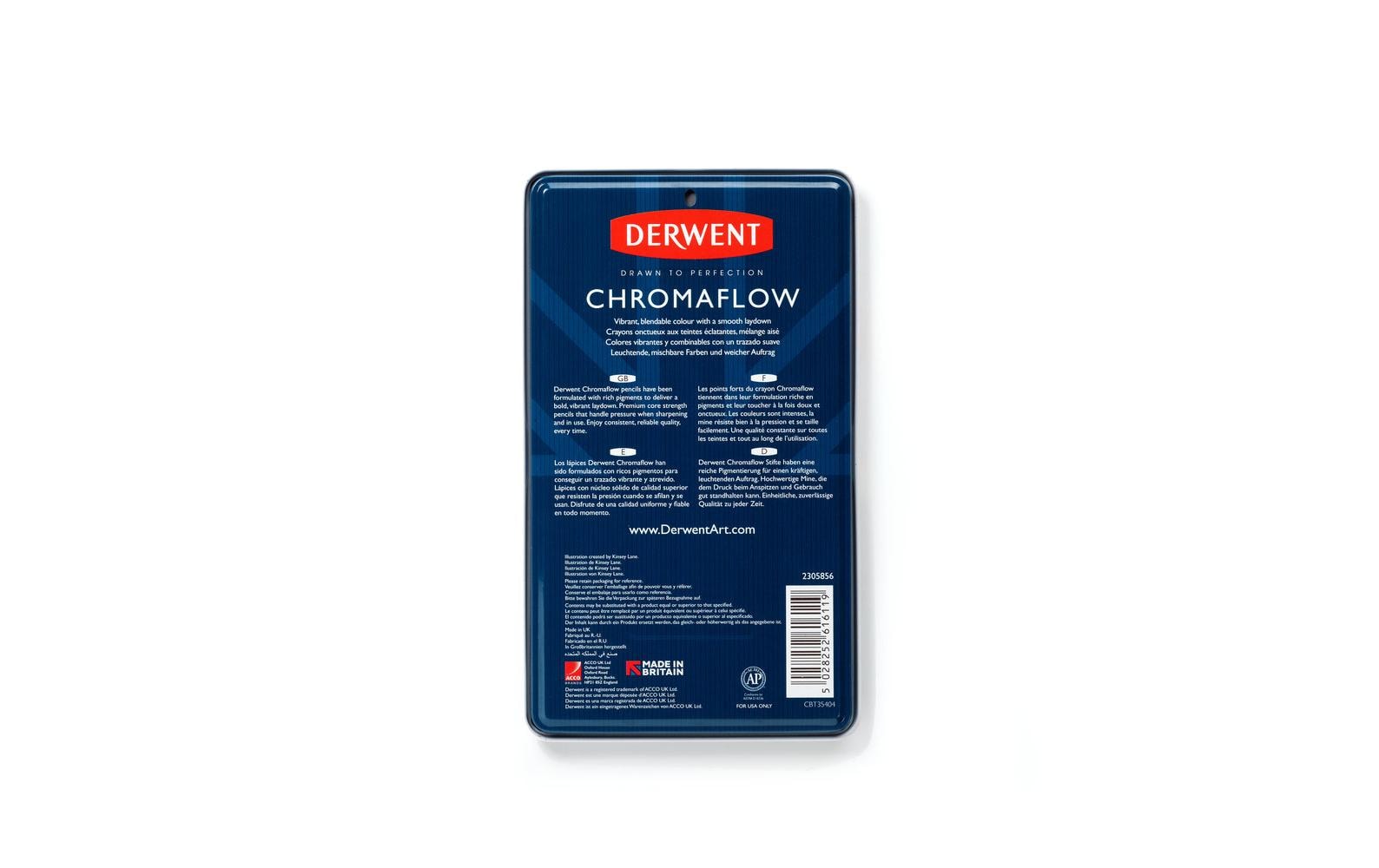 Derwent Aquarellfarbstifte – 12 Stk.