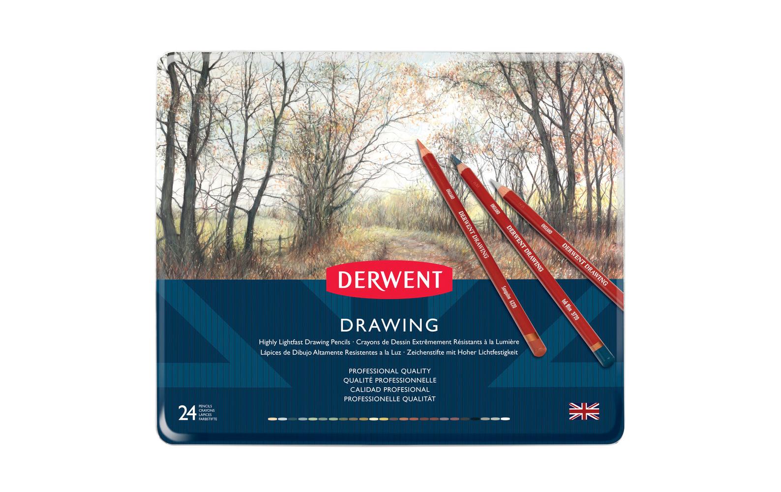 Derwent Buntstifte Professional – 24 Farben