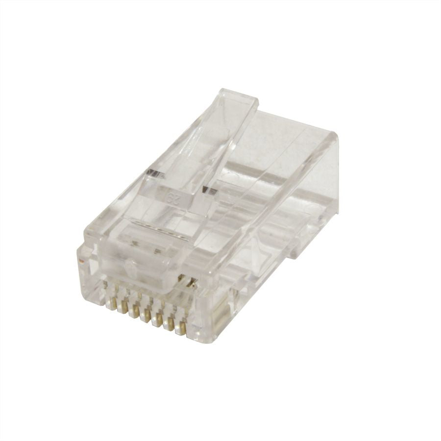 VALUE RJ-45 Modularstecker – ungeschirmt, Cat6A / Klasse EA, transparent
