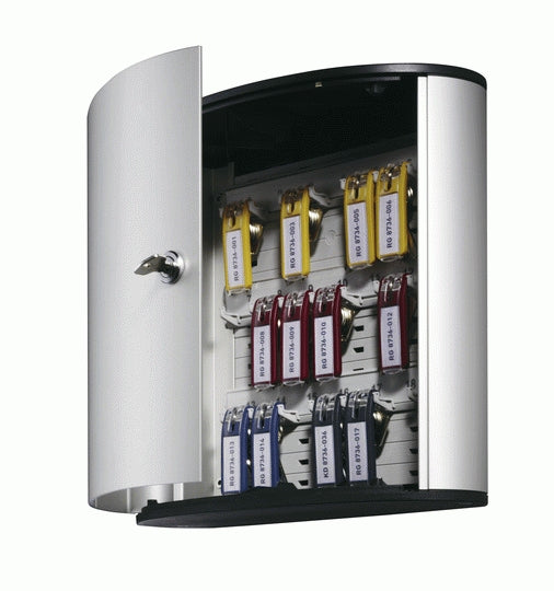 Durable Schlüsselschrank – 18 Schlüssel, Silber