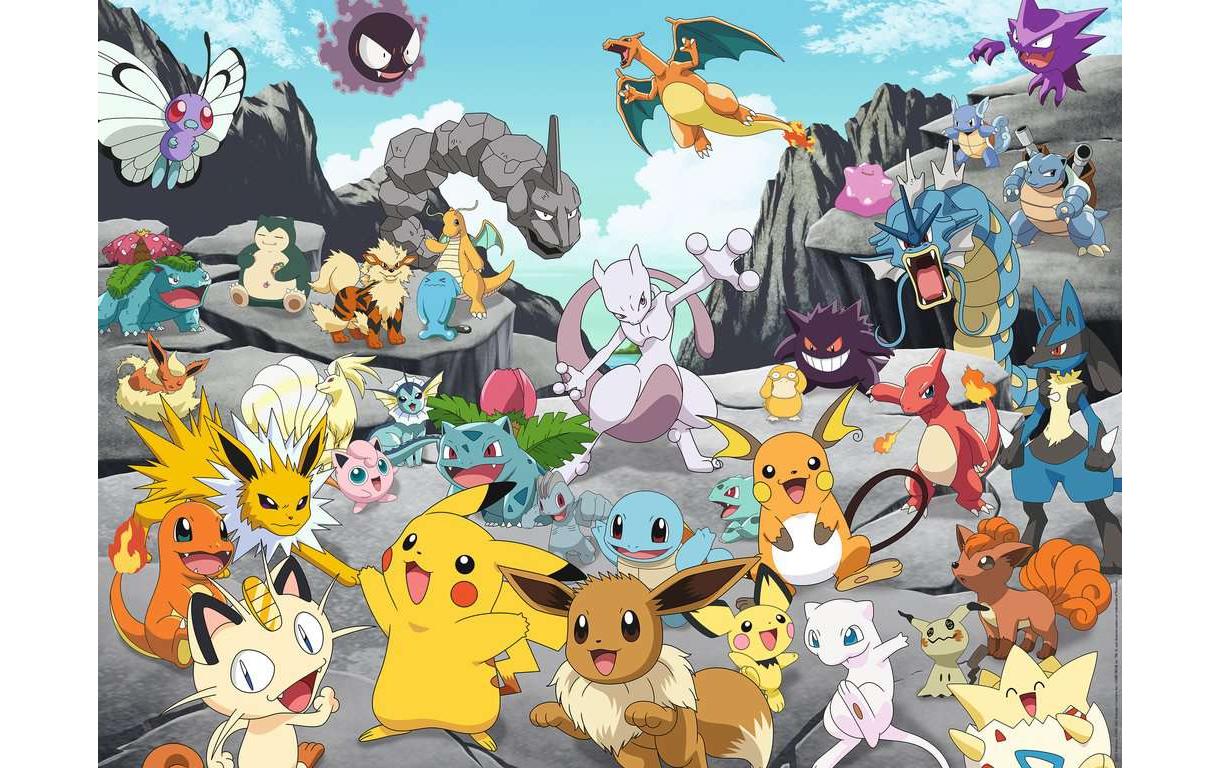 Ravensburger Puzzle Pokémon Classics – 1500 Teile – 60 × 80 cm – ab 14 J.