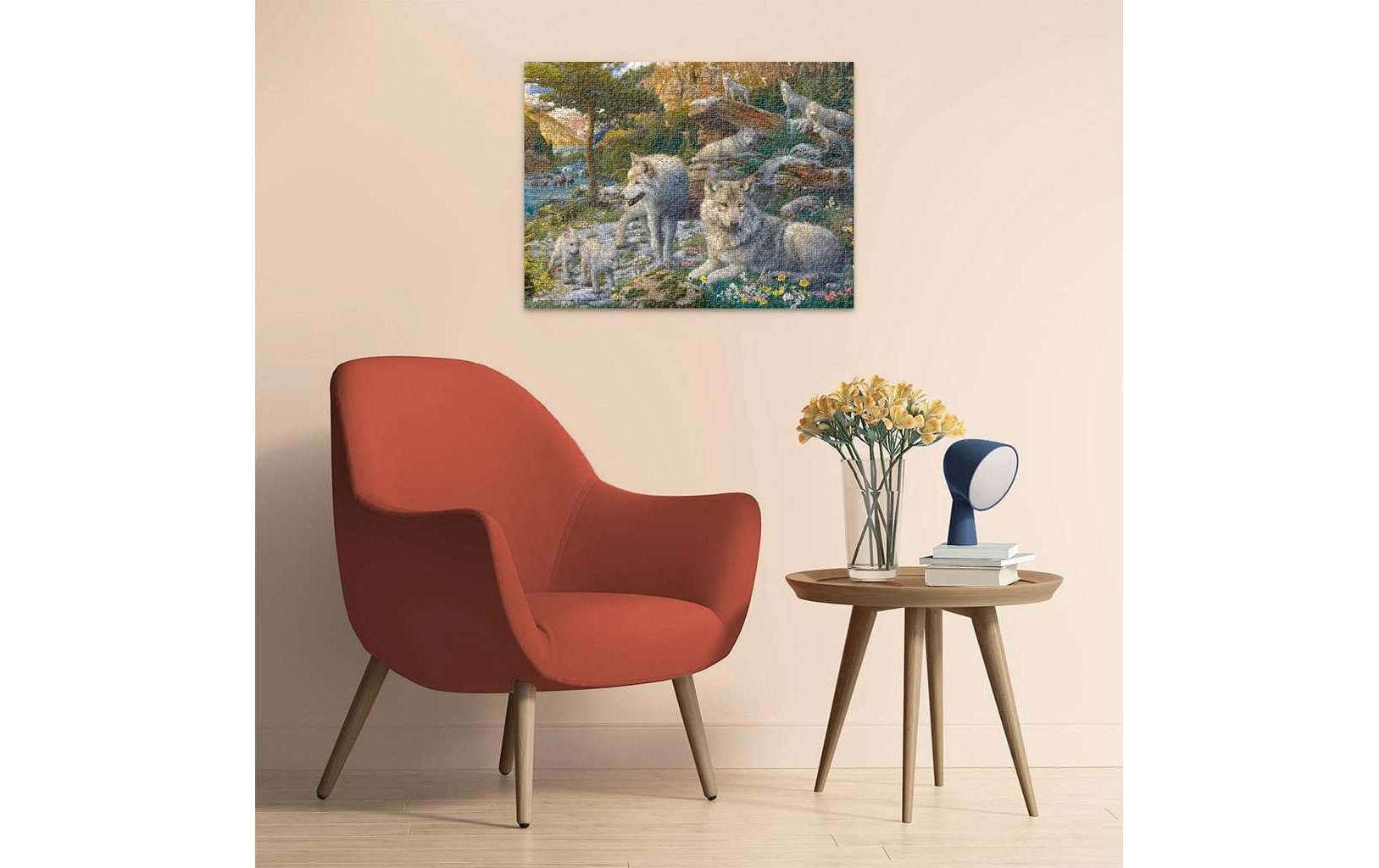 Ravensburger Puzzle Wolfsrudel – 1000 Teile – 70 × 50 cm – ab 14 Jahren