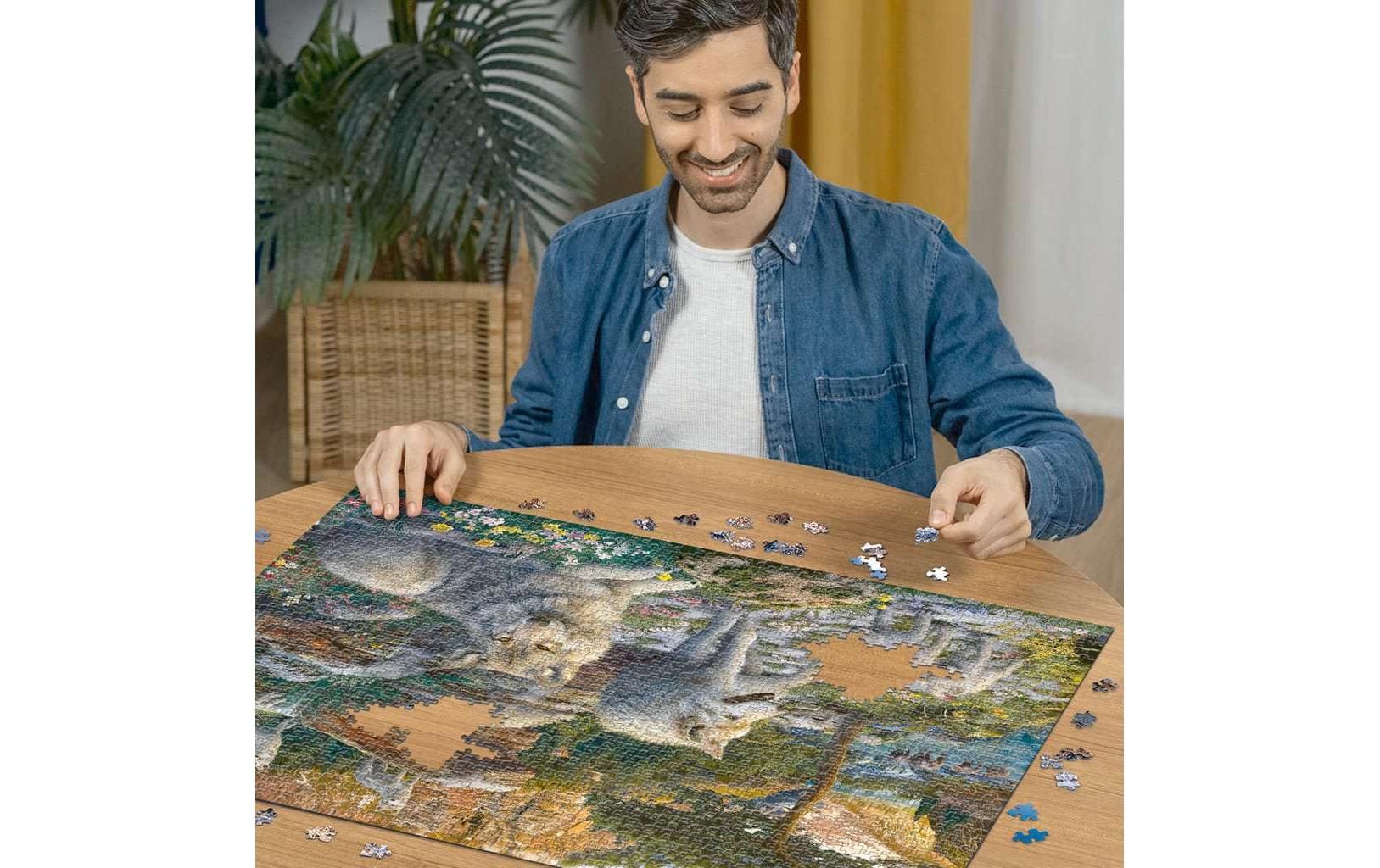 Ravensburger Puzzle Wolfsrudel – 1000 Teile – 70 × 50 cm – ab 14 Jahren