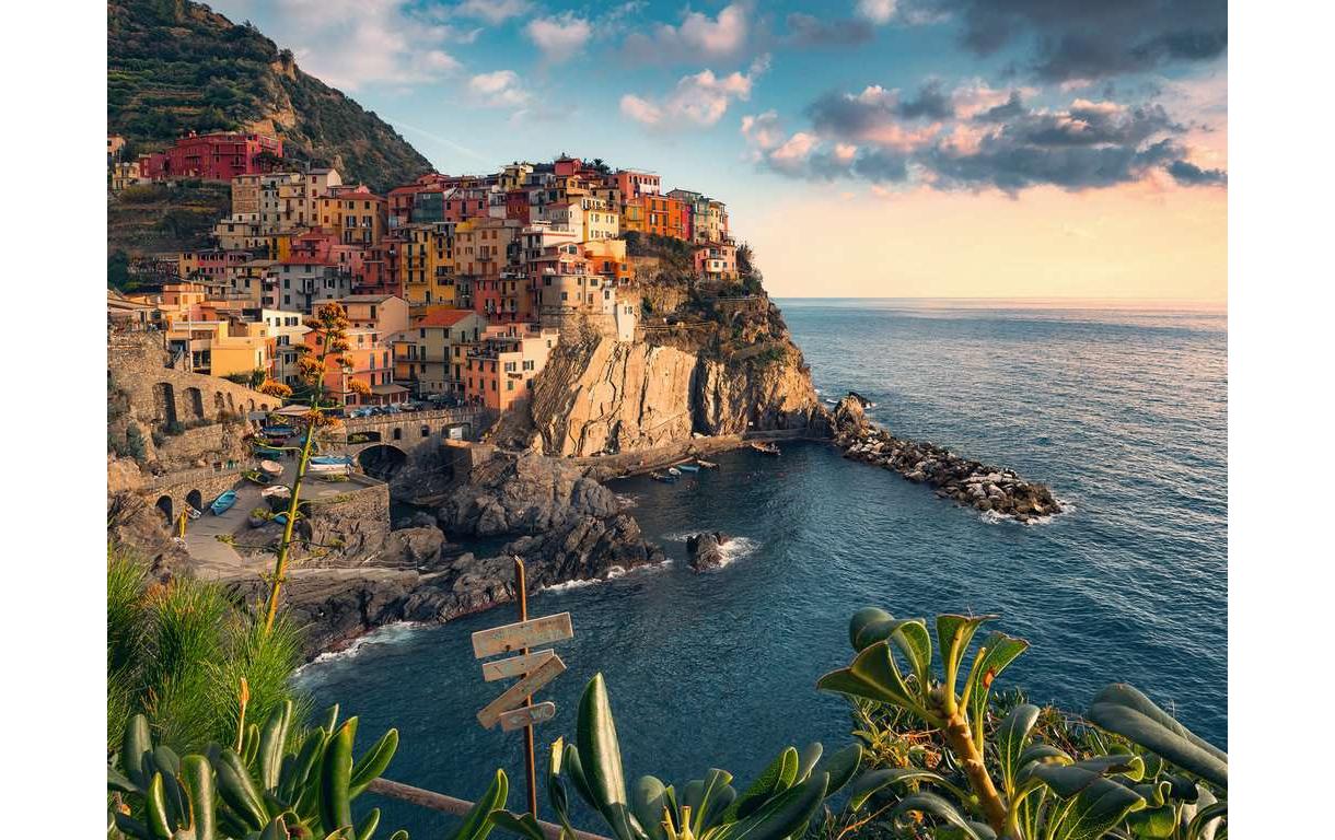 Ravensburger Puzzle Cinque Terre – 1500 Teile – 70 × 50 cm – ab 14 Jahren