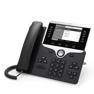 Cisco 8811 – IP-Telefon, 5 SIP-Konten, 5", Gigabit, PoE, Anthrazit