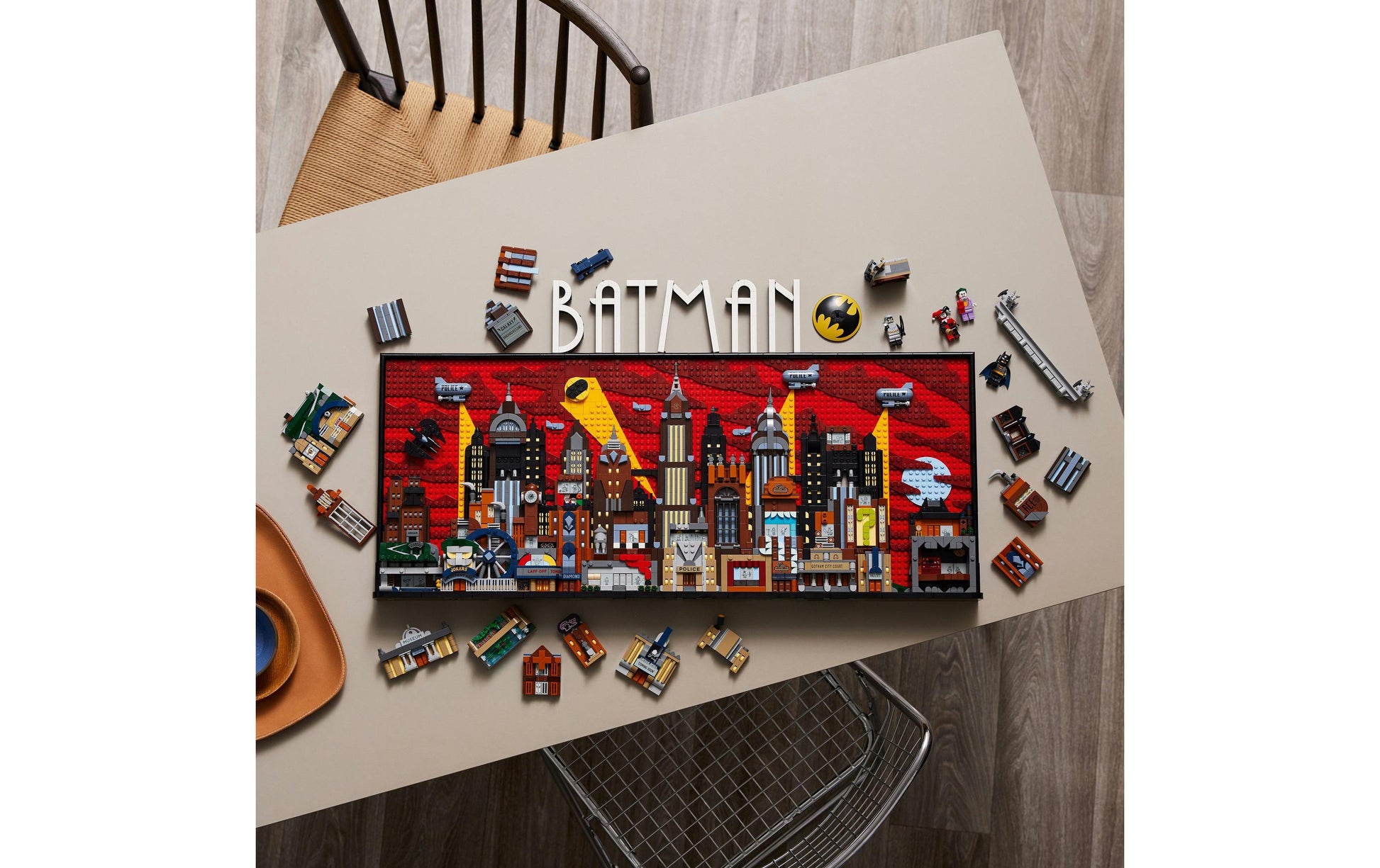 LEGO 3D Puzzle Batman Gotham City – 4'210 Teile – 76 × 41 × 6 cm – ab 18 Jahren