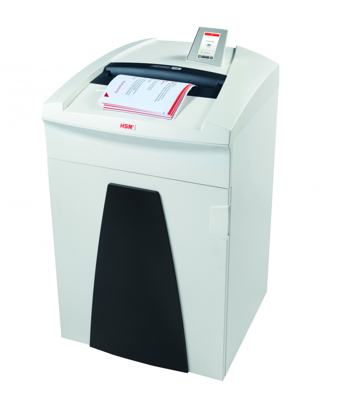 HSM Securio P40i – Aktenvernichter, DIN P-4, Partikelschnitt 4,5 × 30 mm, 36 Blatt, 145 l