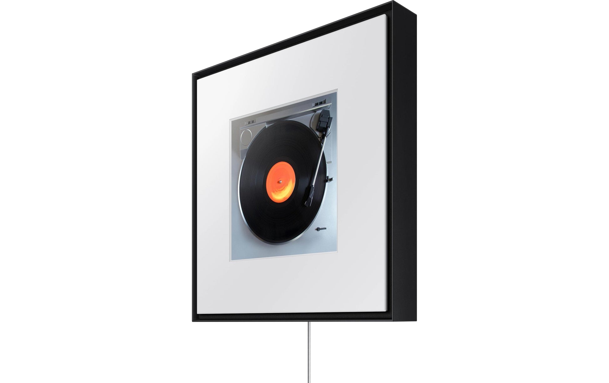 Samsung Music Frame HW-LS60D/EN – Soundbar, ohne Subwoofer – 2.0, für AirPlay 2, Chromecast und andere, Schwarz