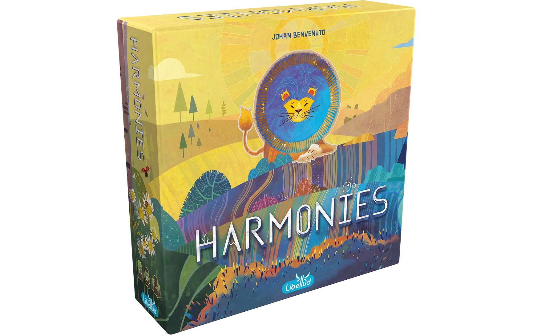 Libellud Harmonies – Brettspiel, 1–4 Spieler, ab 10 J., 30 Min., DE