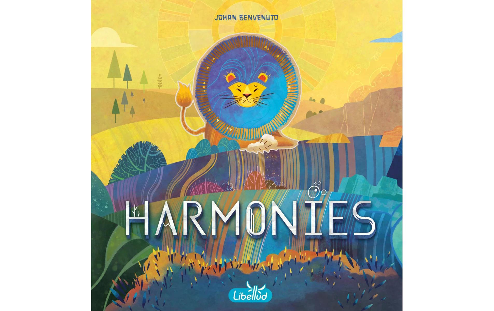 Libellud Harmonies – Brettspiel, 1–4 Spieler, ab 10 J., 30 Min., DE