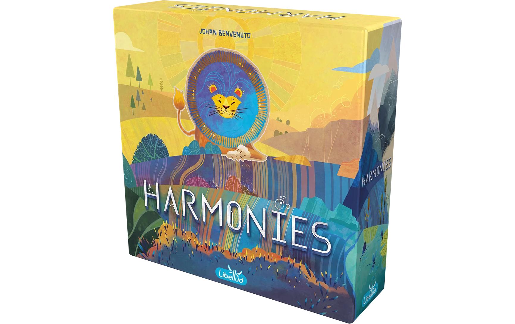Libellud Harmonies – Brettspiel, 1–4 Spieler, ab 10 J., 30 Min., DE