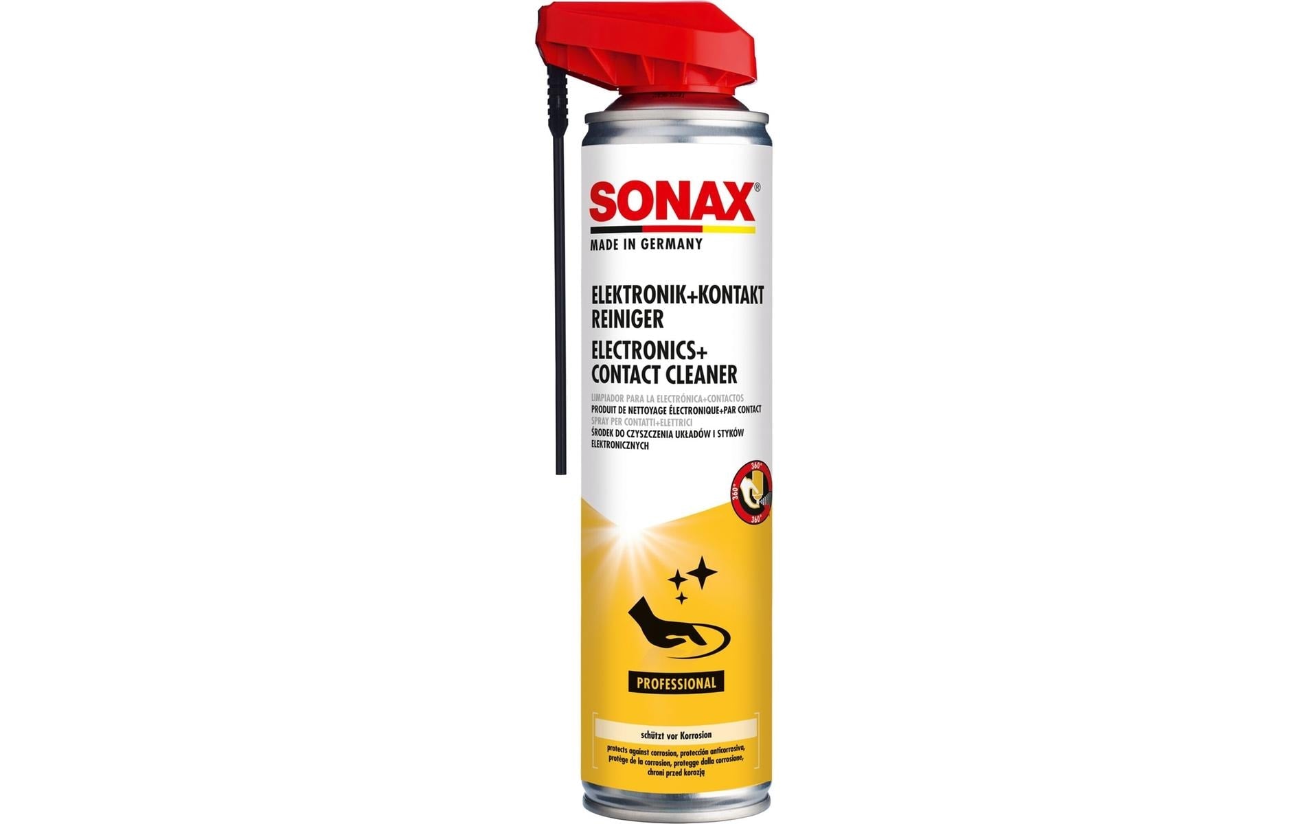 Sonax PROFESSIONAL EasySpray Bildschirm-/Elektronikreiniger – Spraydose – 400 ml