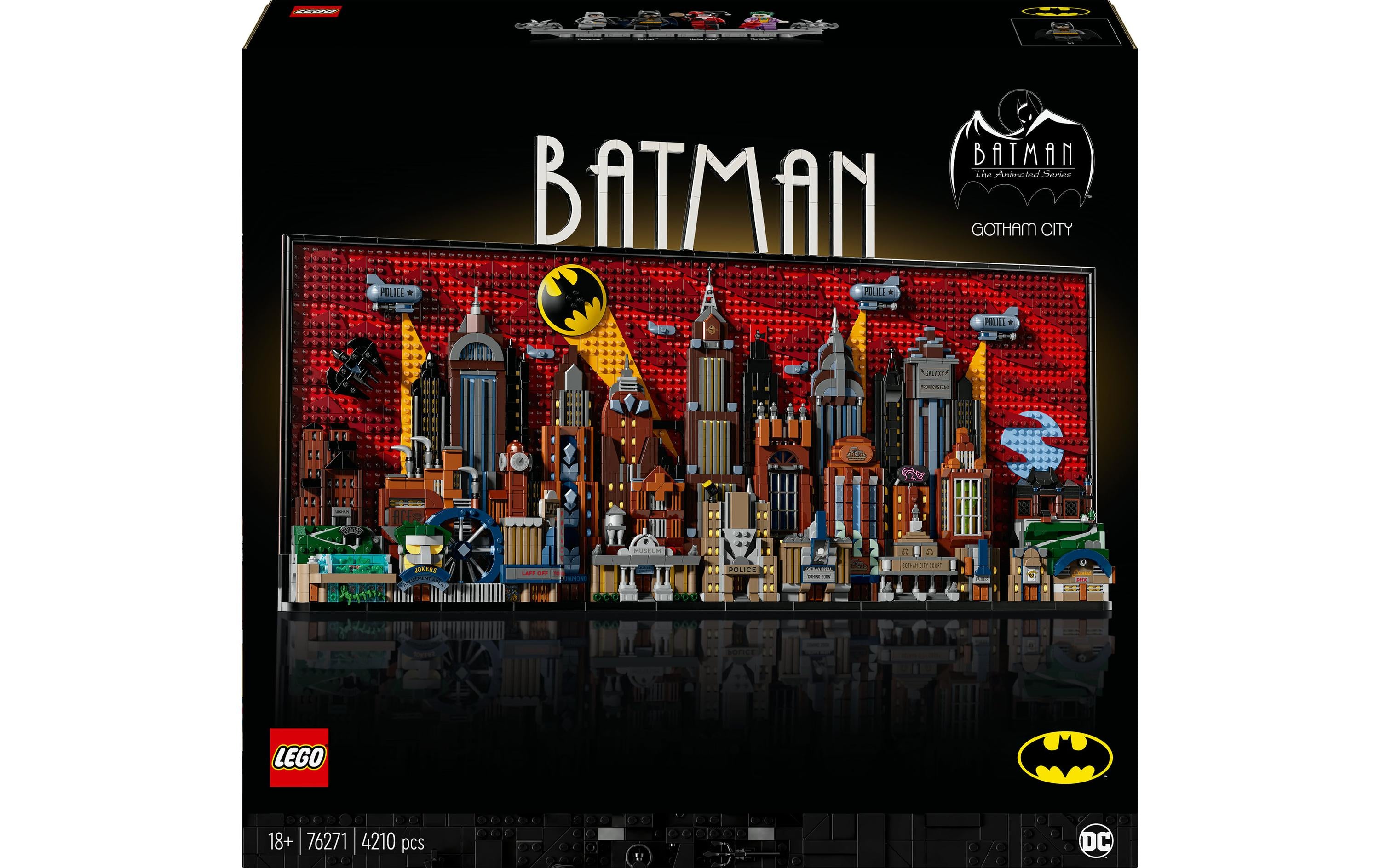 LEGO 3D Puzzle Batman Gotham City – 4'210 Teile – 76 × 41 × 6 cm – ab 18 Jahren