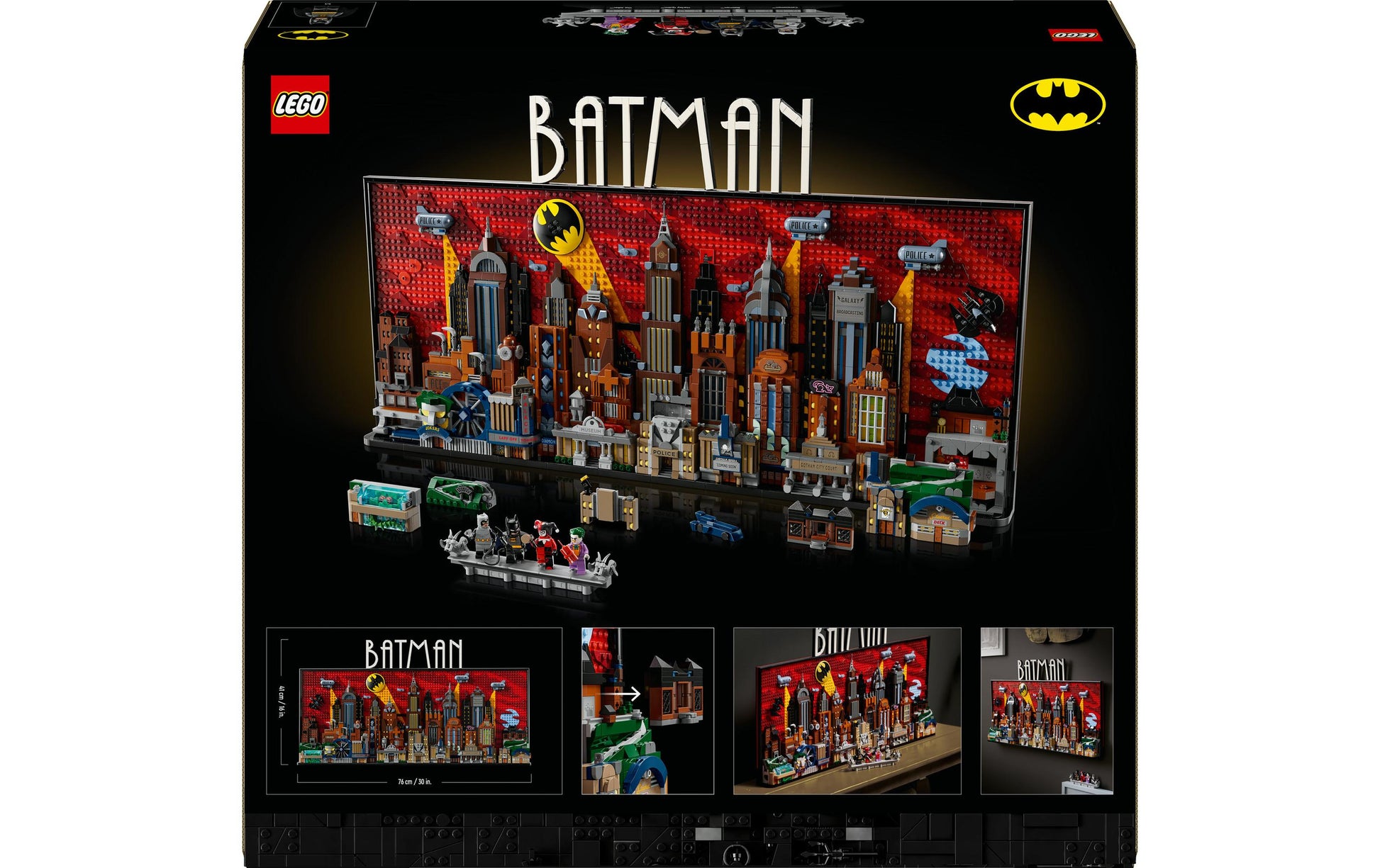 LEGO 3D Puzzle Batman Gotham City – 4'210 Teile – 76 × 41 × 6 cm – ab 18 Jahren