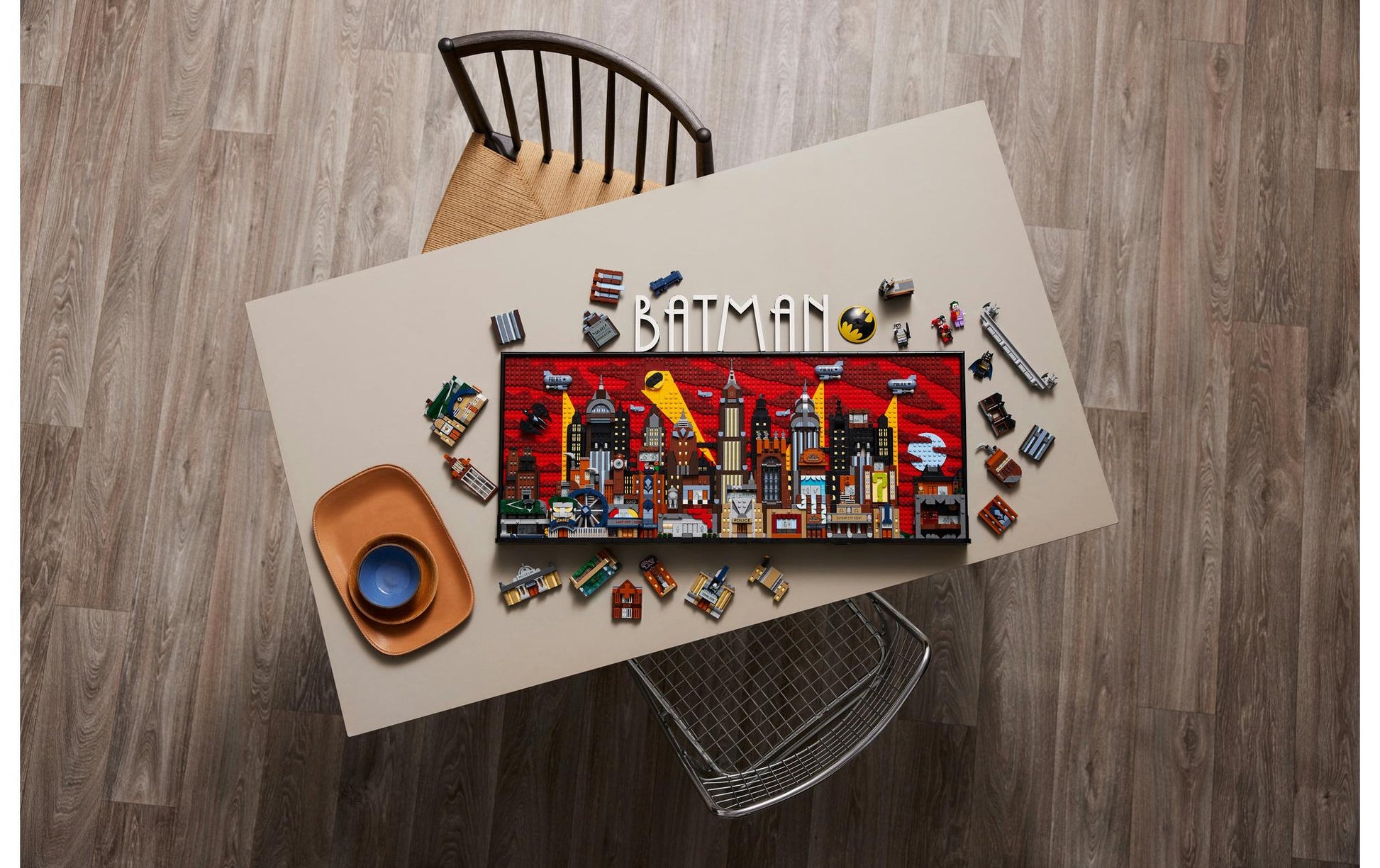 LEGO 3D Puzzle Batman Gotham City – 4'210 Teile – 76 × 41 × 6 cm – ab 18 Jahren