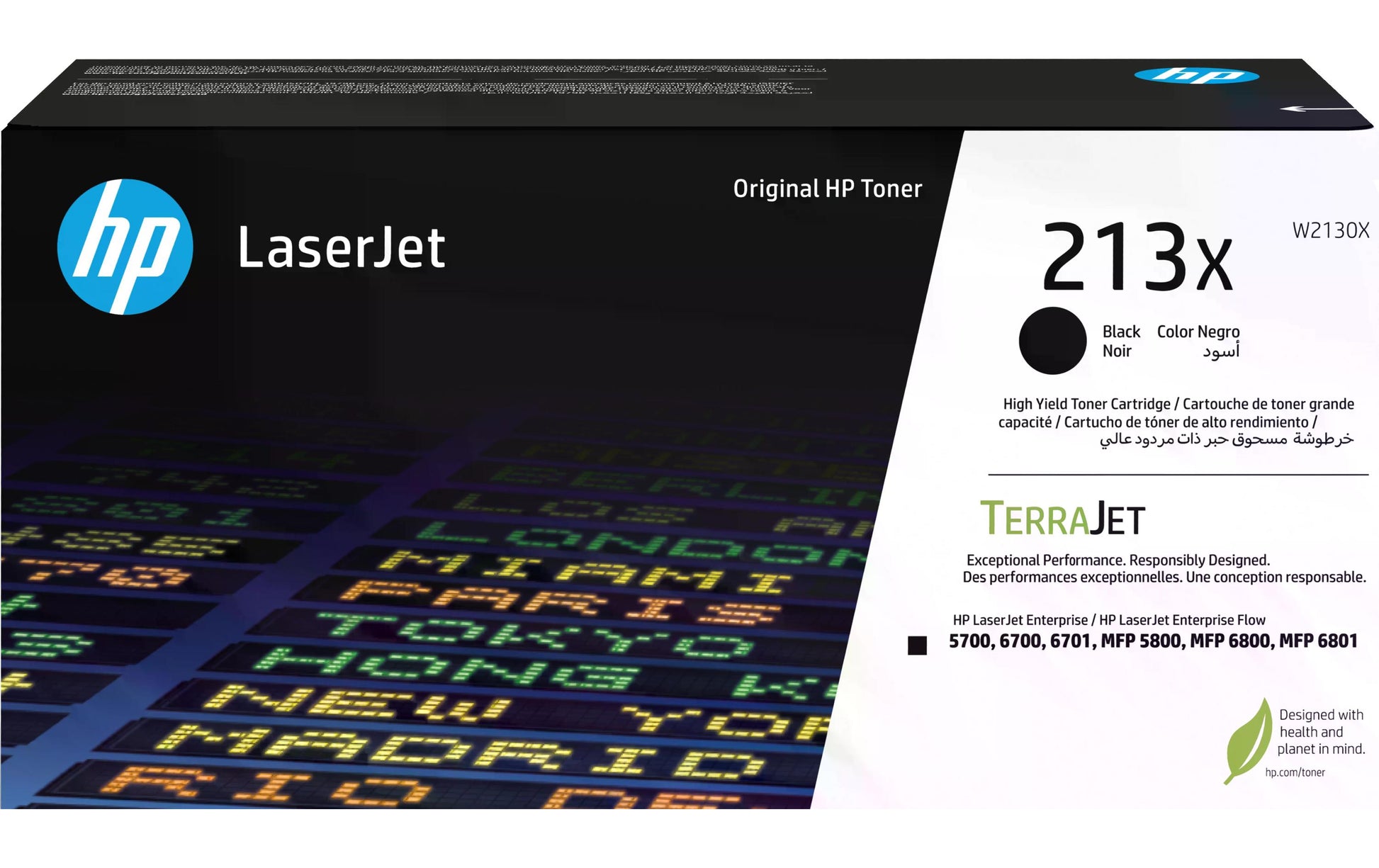 HP Toner 213X – Schwarz, 9000 Seiten