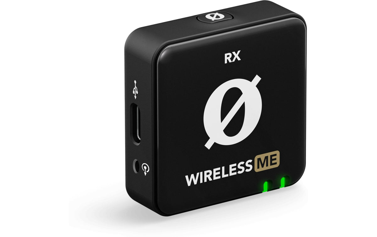 RØDE Wireless ME Dual Lavaliermikrofon – Kabellos, 3,5 mm Klinke/USB-C, Omnidirektional, 20–20'000 Hz