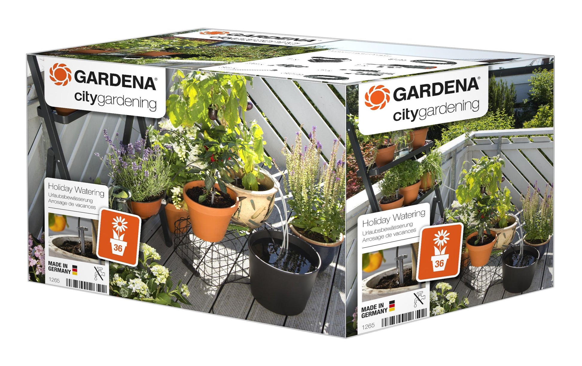 Gardena 1265 Urlaubsbewässerungs-Set – für Garten – max. Fördermenge 3,6 l/h