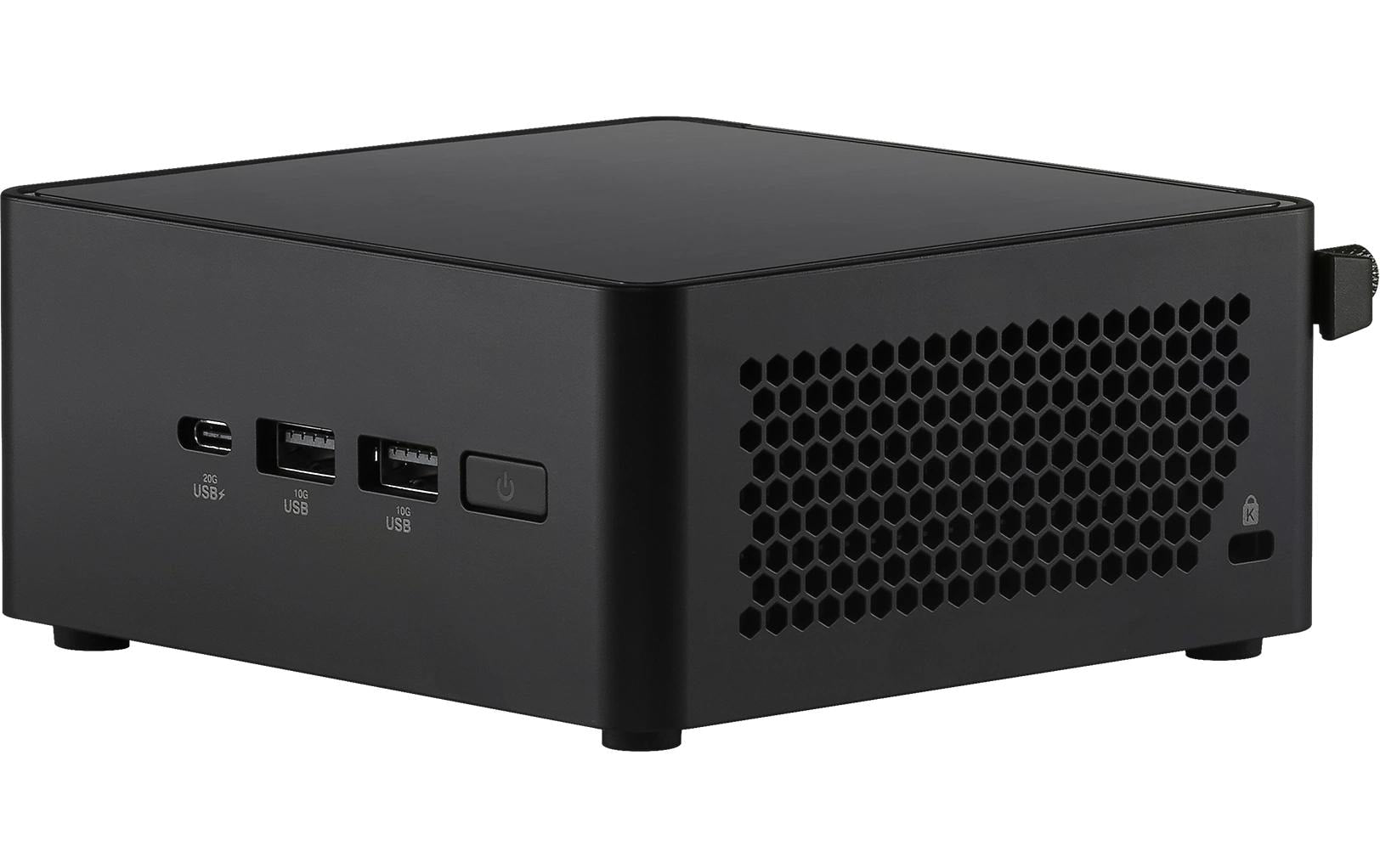 ASUS RNUC14RVHU5 Mini-PC Barebone – Wi‑Fi, Ethernet, Bluetooth – Netzteil 120 W – 144 × 112 × 41 mm