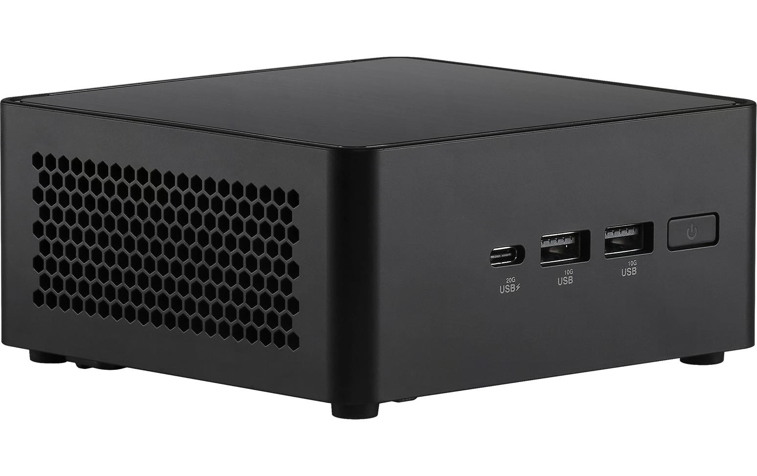 ASUS RNUC14RVHU5 Mini-PC Barebone – Wi‑Fi, Ethernet, Bluetooth – Netzteil 120 W – 144 × 112 × 41 mm