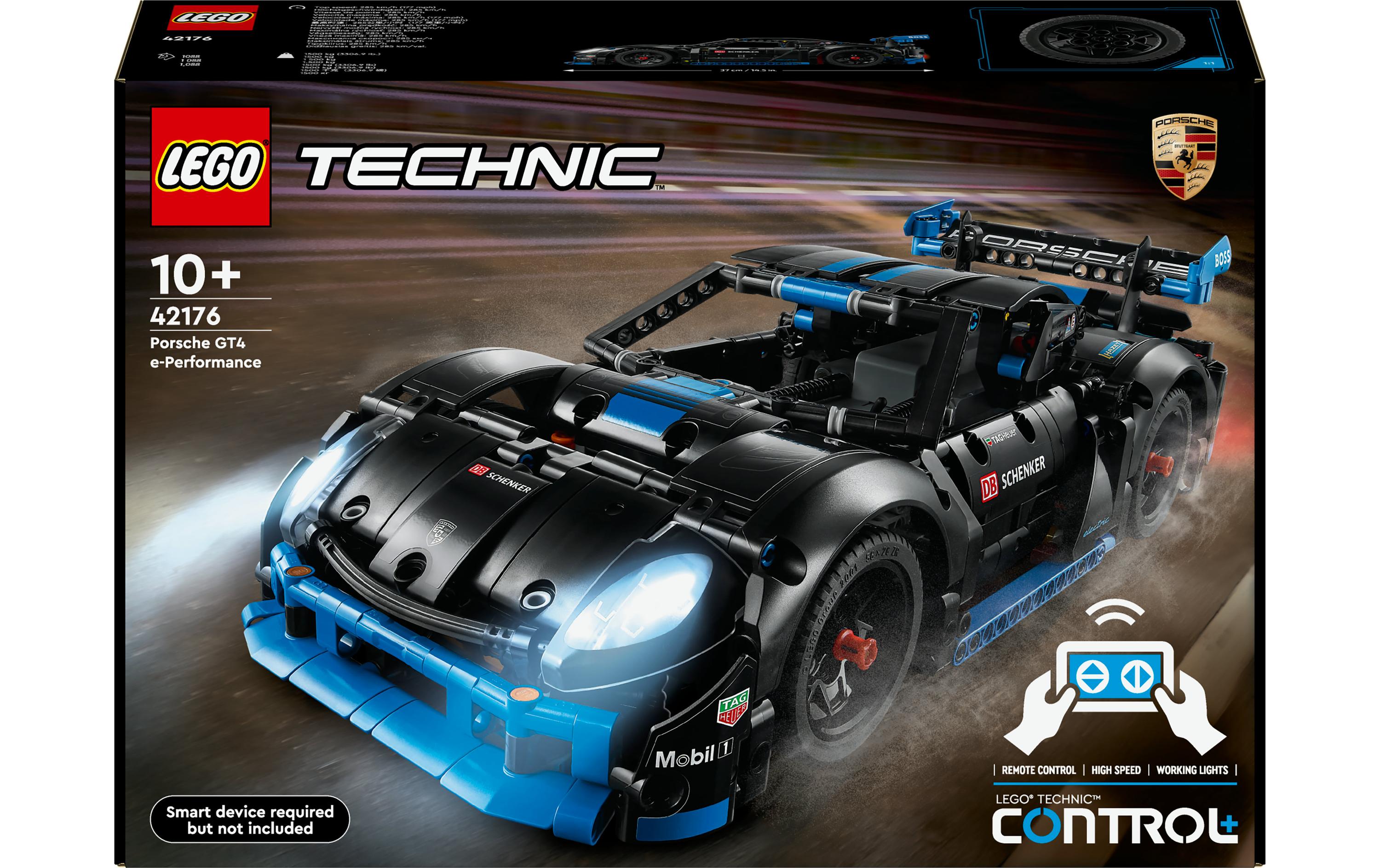 LEGO Technic Porsche GT4 e-Performance Rennwagen – 834-teilig – 15 × 10 cm – ab 10 J.