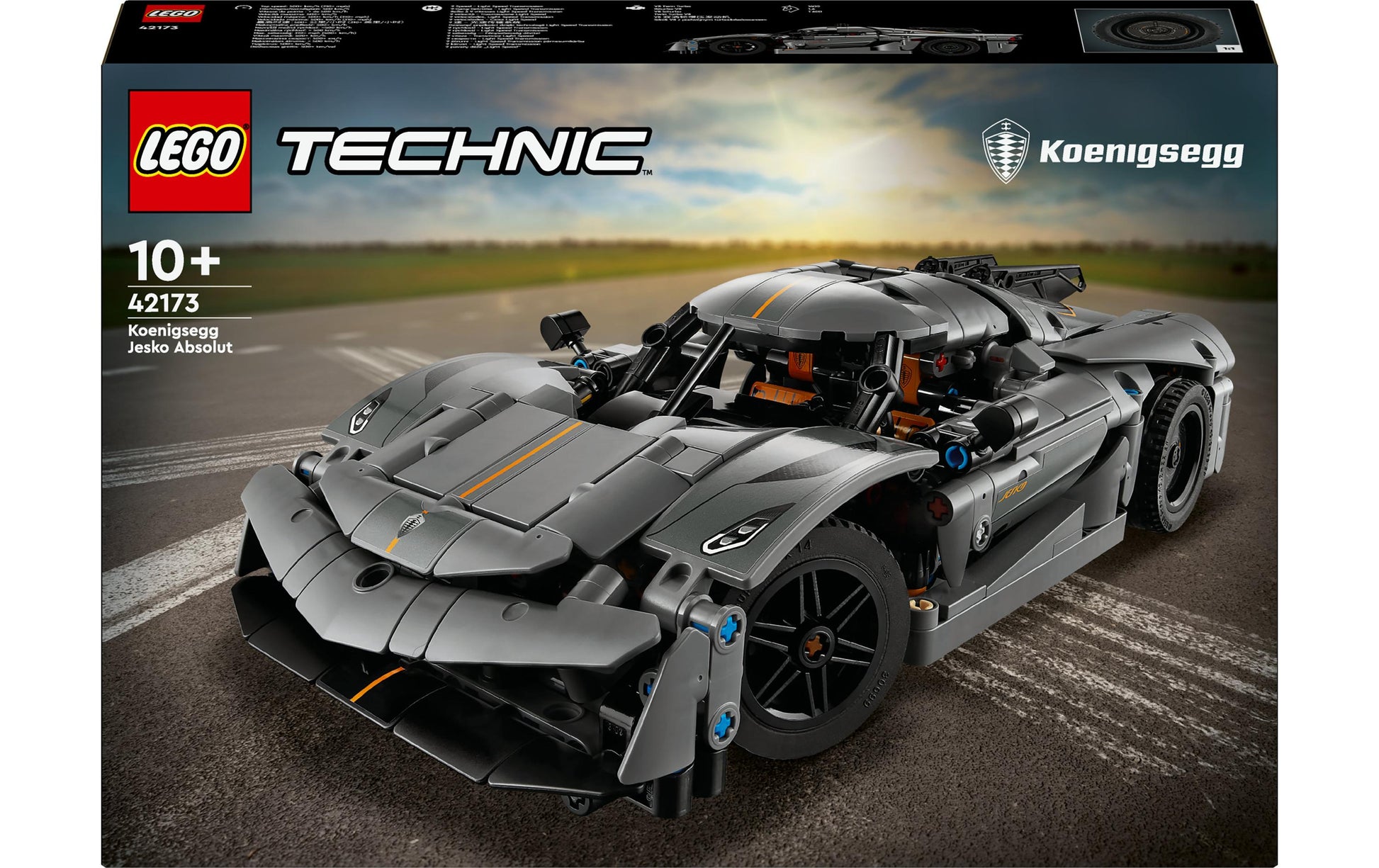 LEGO Technic Koenigsegg Jesko Supersportwagen 3D-Puzzle – 801-teilig – 8 × 13 cm – ab 10 J.