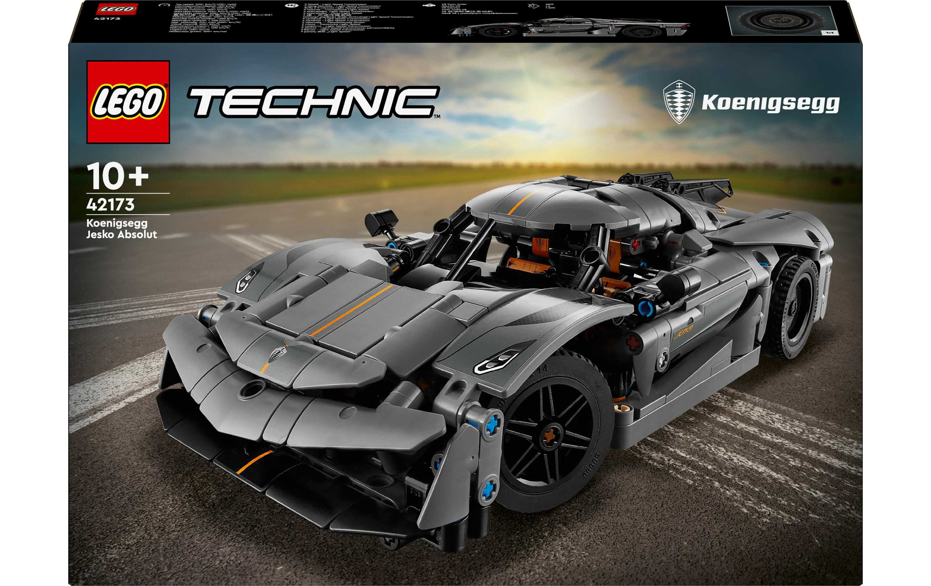 LEGO Technic Koenigsegg Jesko Supersportwagen 3D-Puzzle – 801-teilig – 8 × 13 cm – ab 10 J.