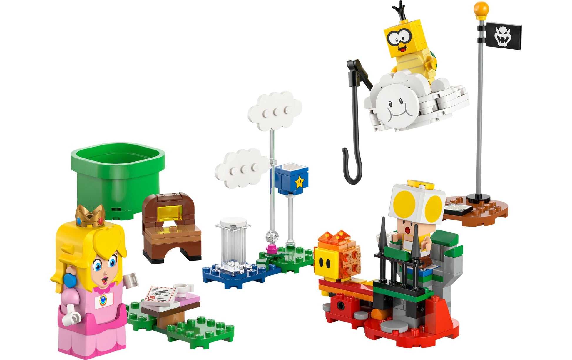 LEGO 3D Puzzle Super Mario (Peach) – 208 Teile – ab 6 Jahren – 26,2 × 5,9 × 28,2 cm