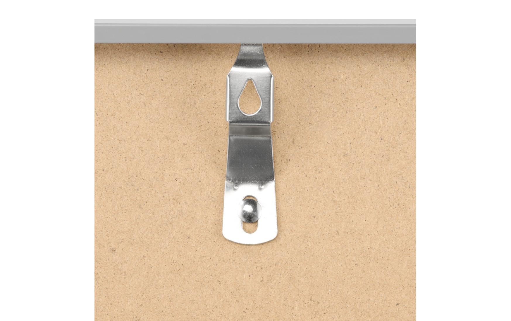 Hama Madrid Bilderrahmen – für 9 × 13 cm – Kunststoff, weiss