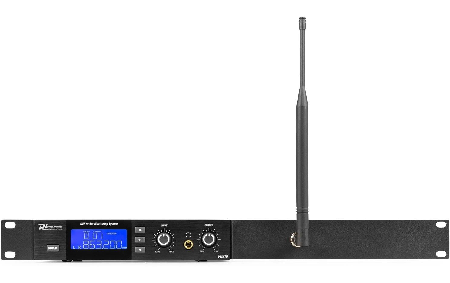 Power Dynamics PD810 – Kopfhörerverstärker (DAC), 105 dB