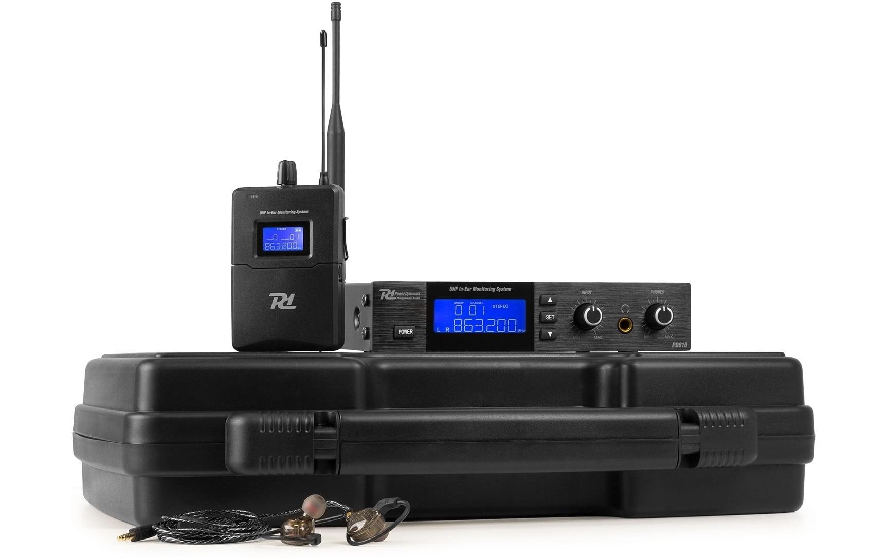 Power Dynamics PD810 – Kopfhörerverstärker (DAC), 105 dB