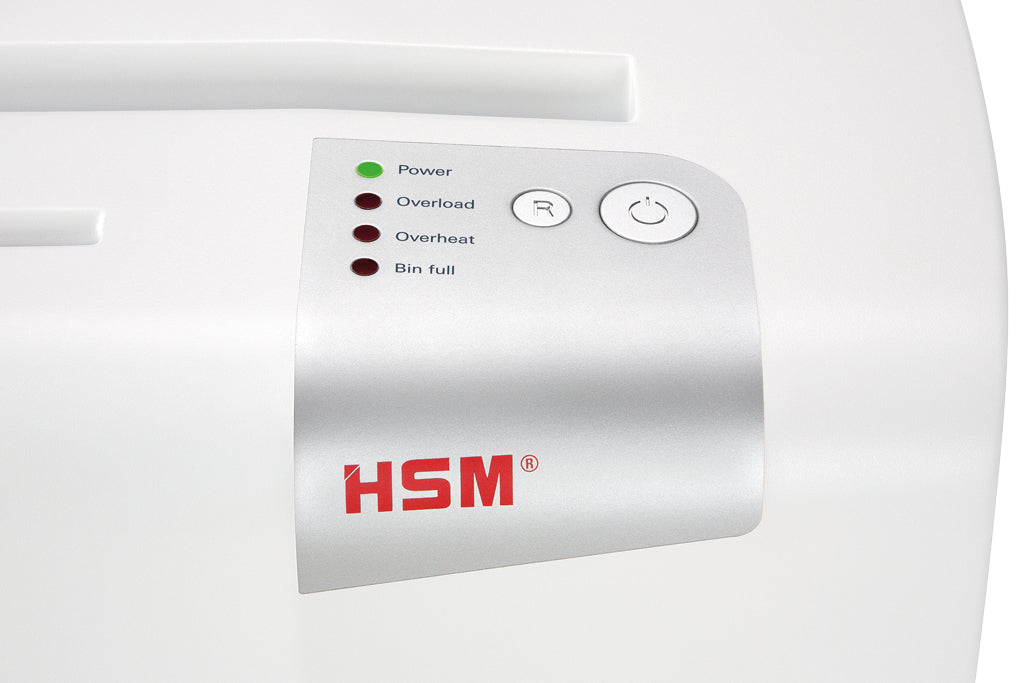 HSM X6pro – Aktenvernichter, DIN P-5, Mikroschnitt 2 × 15 mm, 6 Blatt, 20 l, A4