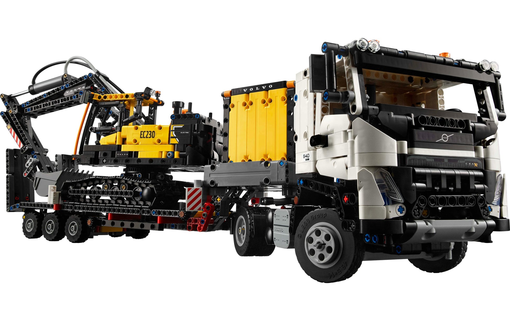 LEGO Technic Volvo FMX Lastwagen mit EC230 Raupenbagger 3D-Puzzle – 2274-teilig – 13 × 8 × 68 cm – ab 10 J.