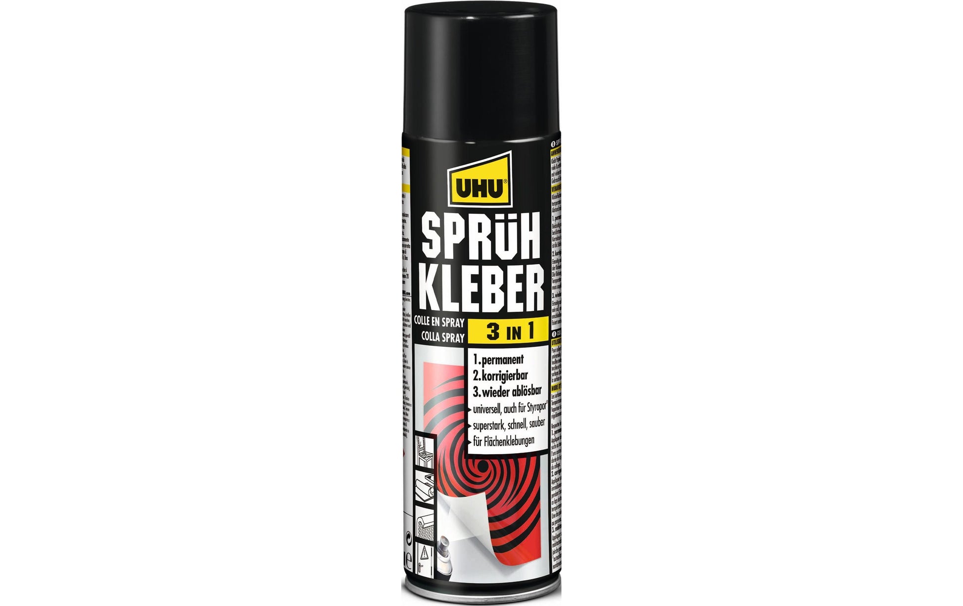 UHU Permanent Sprühkleber – 500 ml, für Filz