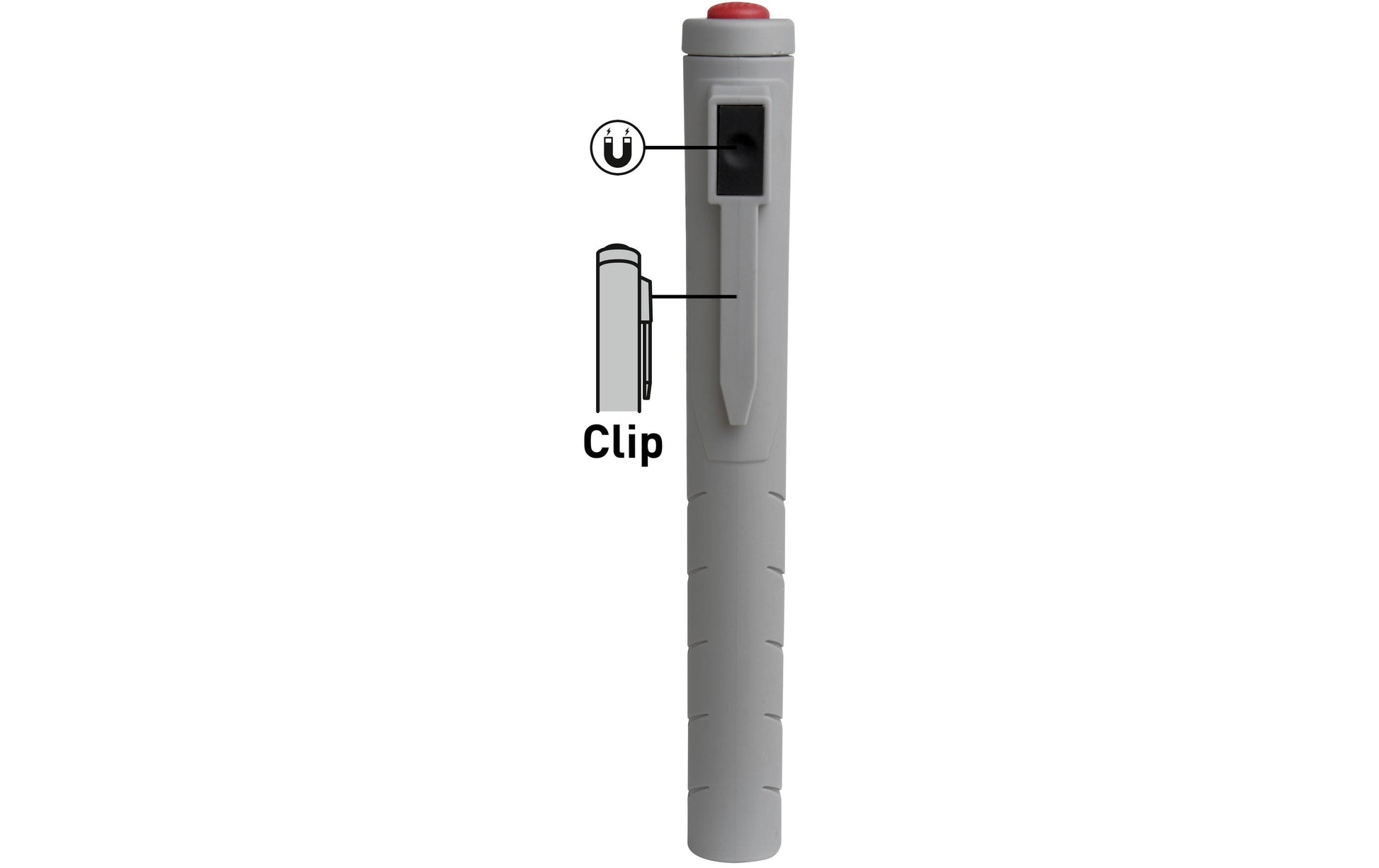 KRAFTWERK Taschenlampe 703.000.001-D12 – 120 lm, IP20, Akku, dimmbar – Schwarz – 12er-Pack